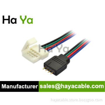 Connector Cable cord adapter for LED RGB Strip to Controller